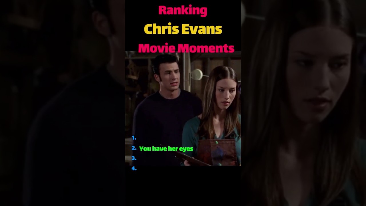 Chris Evans Movie Moments - Ranking Best