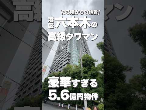 【LDK約21帖】33階から見る六本木の日常。98㎡超の高級邸宅。 - しんかわ不動産