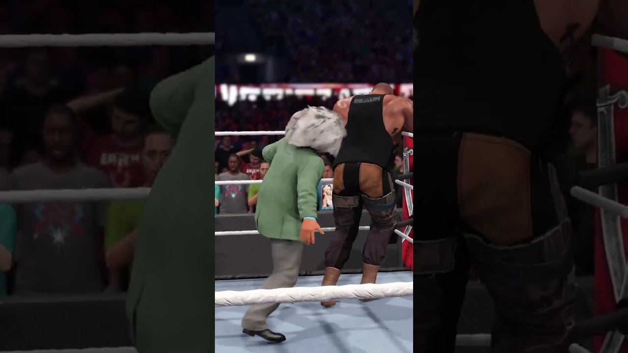 Albert Einstein vs Braun Strowman | WWE 2K22 