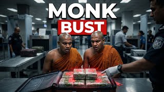 CAUGHT: Sri Lanka Monks With 110kg Cannabis (2026 Latest Airport Drug Bust Shock)```0