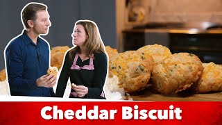 Keto-Friendly Cheddar Biscuits Recipe | Karen and Eric Berg