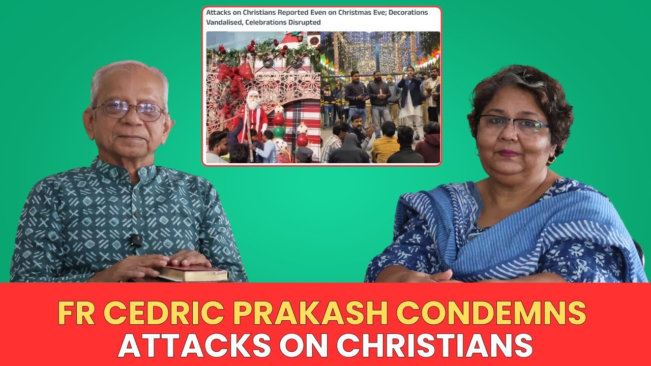 Отец Седрик Пракаш осуждает нападения на христиан и церкви в Индии во время Рождества.