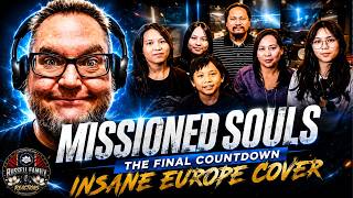 Missioned Souls - The Final Countdown (Insane Europe Cover) Reaction!!