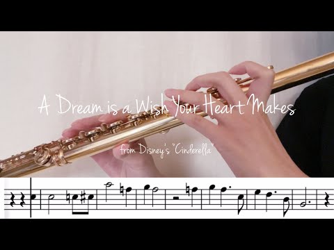 Sheet Music］A Dream is a Wish Your Heart Makes (from Disney