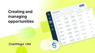 Creating and Managing Opportunities