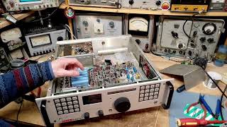 RACAL RA6790 Communications Receiver Video #6 - Controller Logic Board Famous Racal Ra6790 Intelligence Service Radio Not Working
