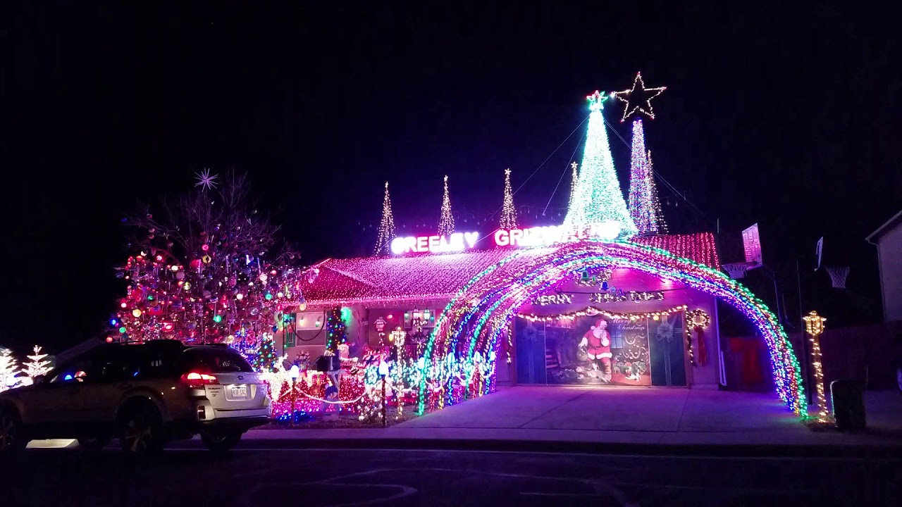 Greeley Grizwalds Christmas House 2017(2) YouTube