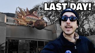 The Last Day to Ride DINOSAUR: DinoLand U.S.A. is Now Extinct!