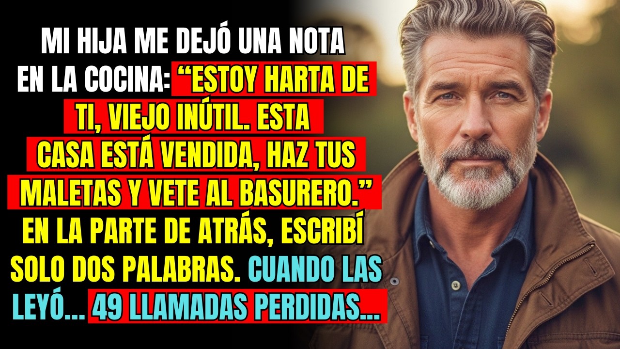“¡Tu lugar está en la basura!” Mi hija me echó de casa… lo que hice después lo cambió todo