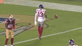 Odell Beckham vs Richard Sherman \& Akhello Witherspoon (2018) | WR vs CB Matchup