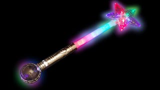 STAR BALL WAND   MULTICOLOR   12CSW1M