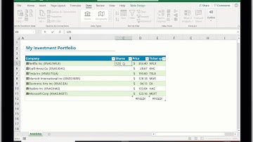 В Excel появился курс акций и валют в реальном времени