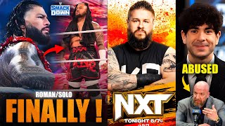 ROMAN Reigns Vs SOLO Sikoa PLANS REVEAL  | Tony Khan ABUSES Triple H, Kevin Owens NXT  | WWE News