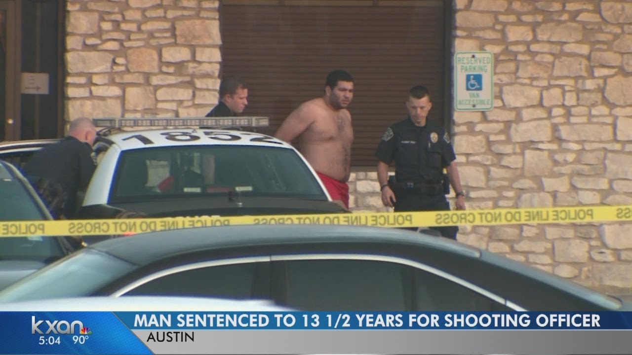 Man who shot Austin SWAT officer gets 13.5 years in prison - YouTube
