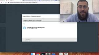 Attach Google Cloud Assignment in Canvas