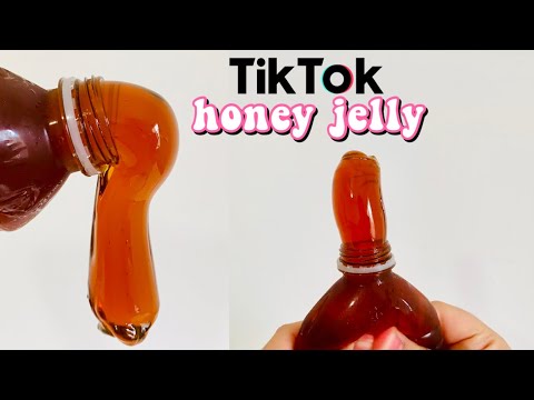 TikTok Honey Jelly Bottle Recipe! | Honey Jelly in a Bottle Tutorial | How To Make Honey Jelly