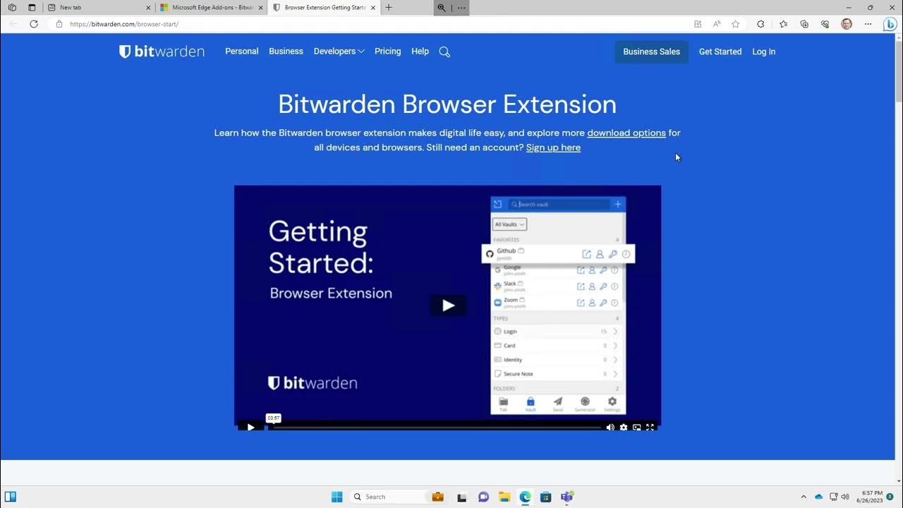 Getting Started with Bitwarden Enterprise Step 5 Install the
