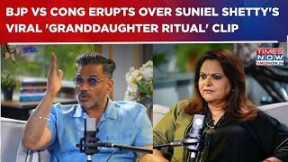 Suniel Shetty’s 'Granddaughter Ritual' Sparks Political Row | Congress-BJP Clash Erupts |Top Updates