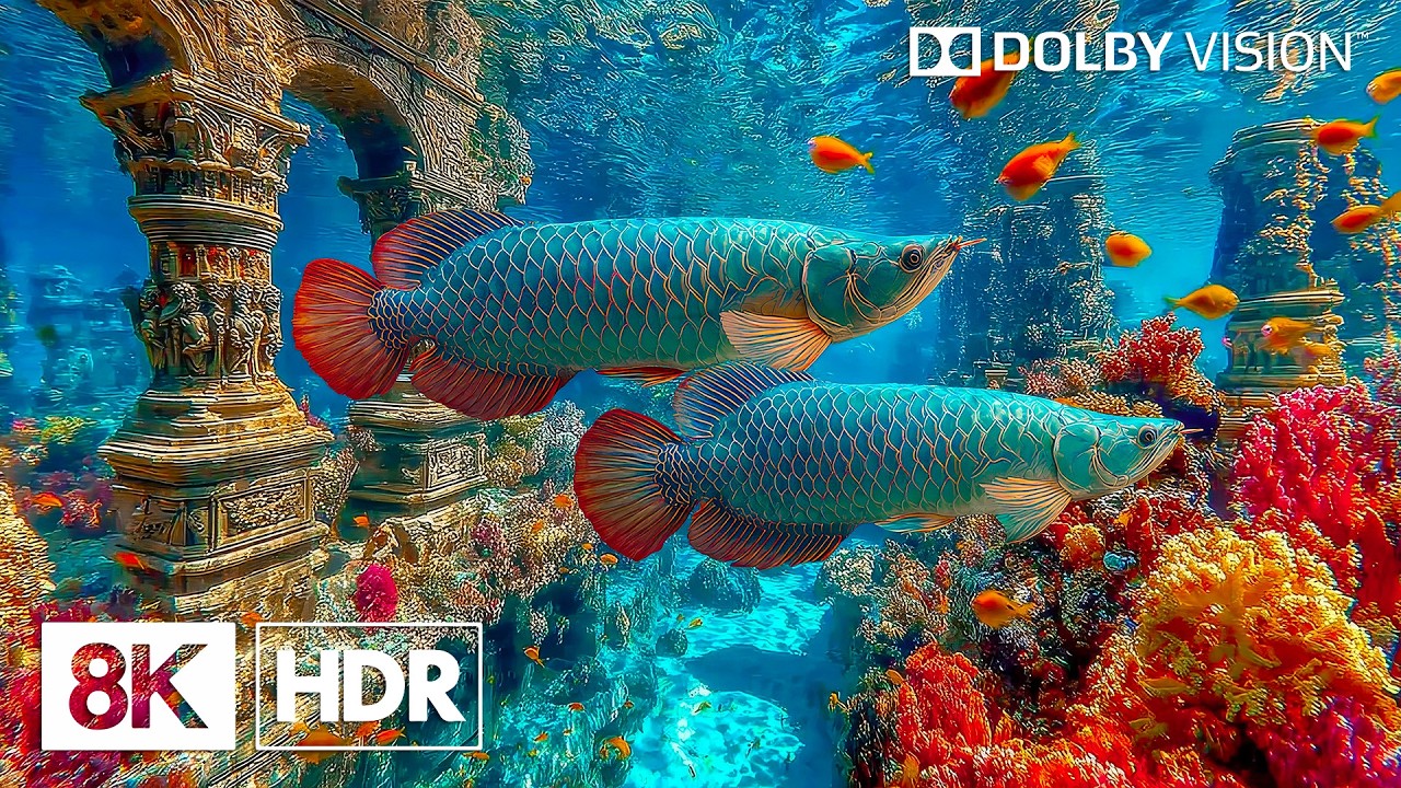Captivating Creatures of Coral Reef in 8K HDR | Dolby Vision™