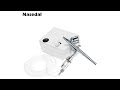 Nasedal dual action airbrush  adjustable psi compressor kit review hobby gunpla model kit paint