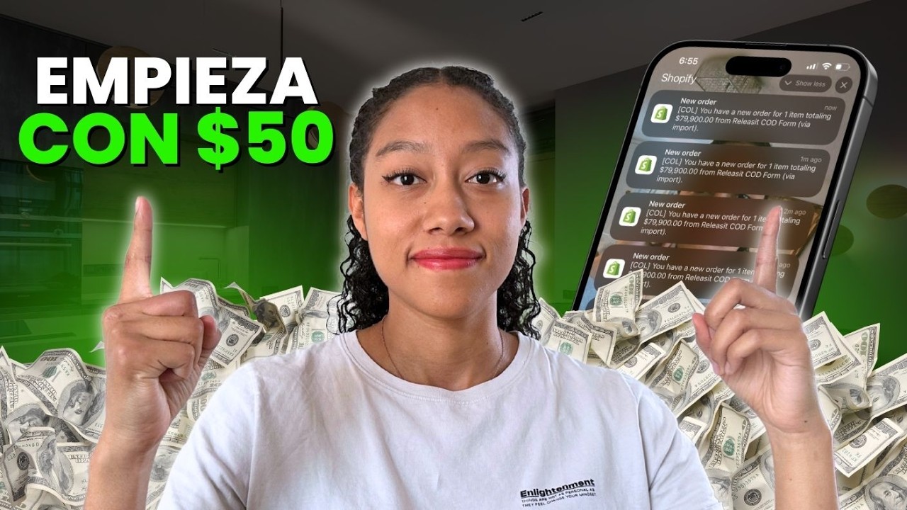 Como Hacer DROPSHIPPING con menos de $50 USD en 2025 - YouTube