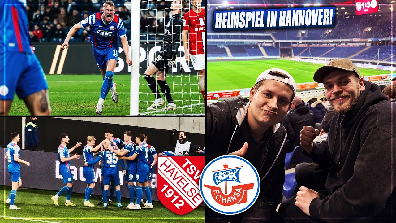 WIR SIND WIEDER AUF KURS! Havelse - Hansa Rostock Stadionvlog | Heimspiel in Hannover