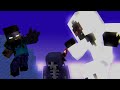 Entity 303 and dreadlord vs herobrine  a minecraft music part 2