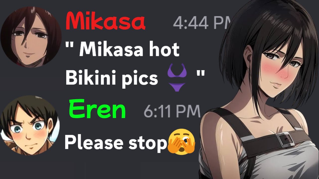 If Mikasa got Eren's Search history🥵💀