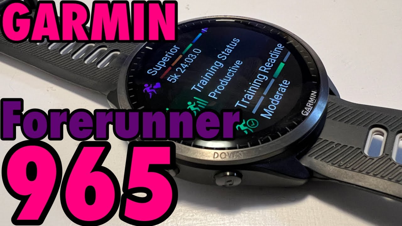 Garmin Forerunner 965 review - 220 Triathlon