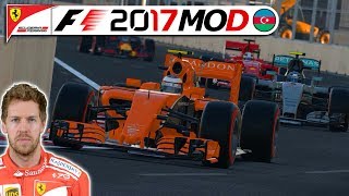 Mclaren vs. mercedes in baku – f1 2017 saison mod german | sebastian
vettel karriere #8 deutsch
