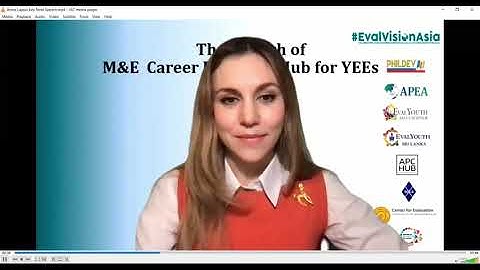 SLEvA Webinar #25 - Launch of Career Resource Hub for YEEs