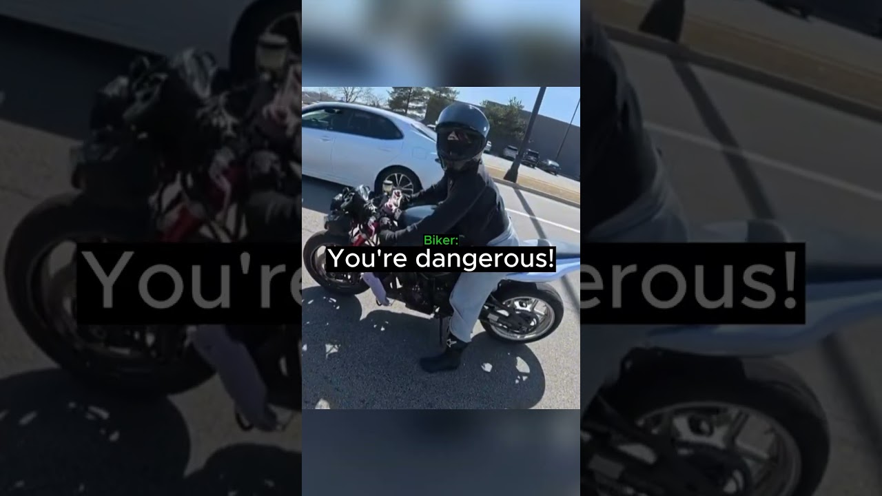 Biker Girl Makes an Awkward First Impression…