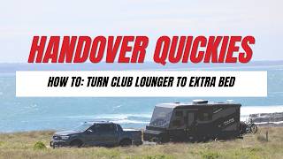 Caravan Club Lounge to Bed Conversion | Mars Caravans Handover @MarsCampers