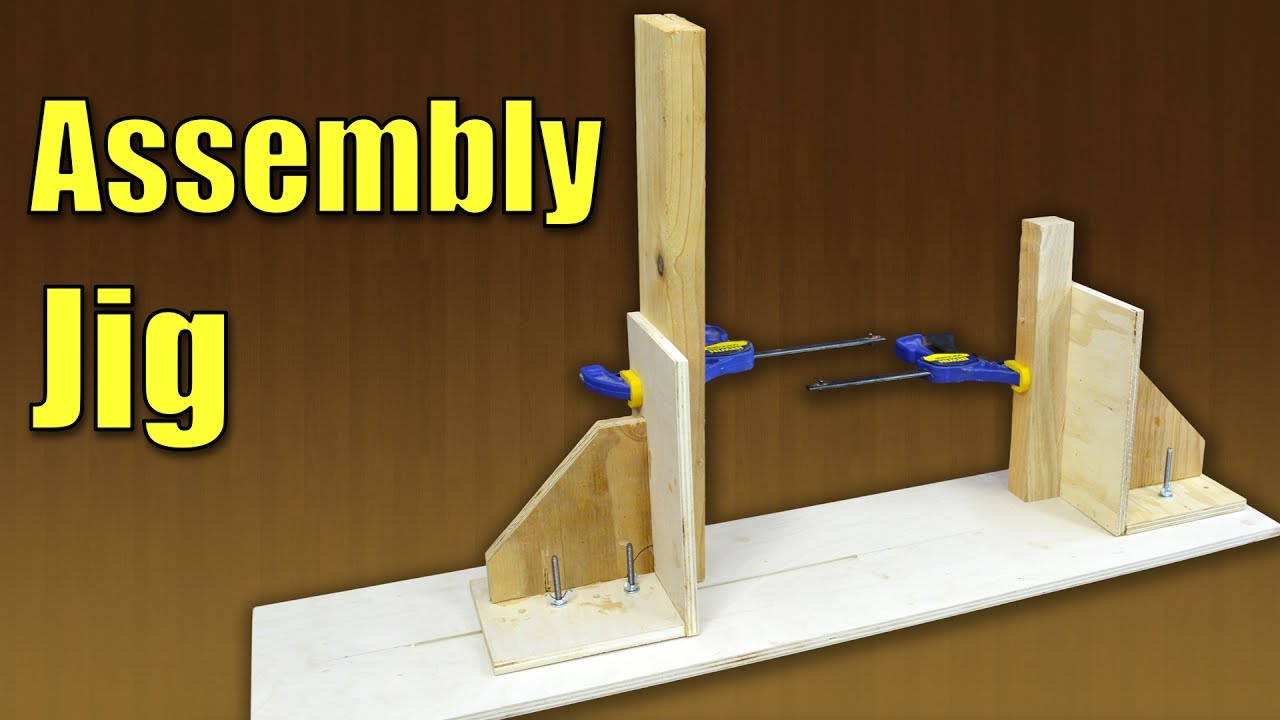 How to Build a Project Assembly Jig | Woodworking Jig - YouTube