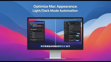 Mac Dark Mode AUTOMATION 2025: Set & Forget! #video #new #tutorial