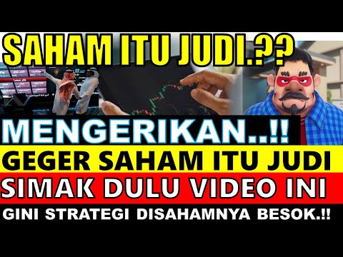 TRADING ITU JUDI‼️MANTAN TRADER KELAS ATAS INI BONGKAR KESESATAN TRADING SAHAM: ORANG SAMPE CERAI?