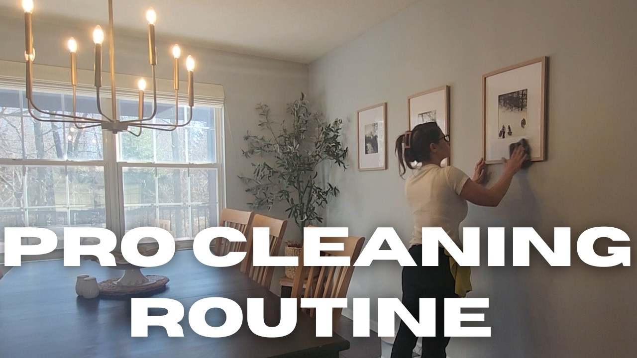Professional House Cleaning Routine | How I Clean Homes Fast & Effectively
