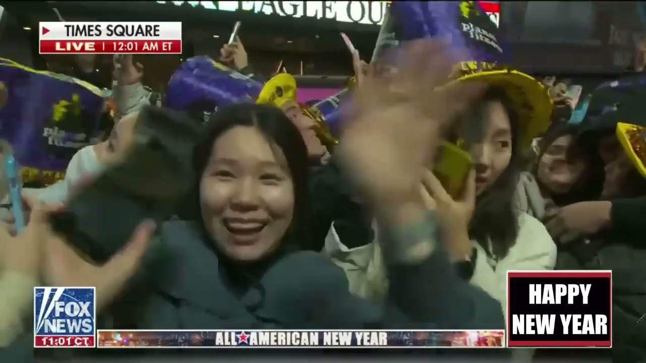 fox news 2022-2023 countdown times square ball drop new year's