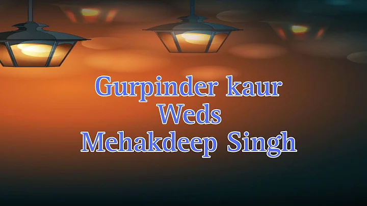 Wedding Ceremony Gurpinder kaur Weds Mehakdeep Singh... Sukh Photography Batala M.9876897130