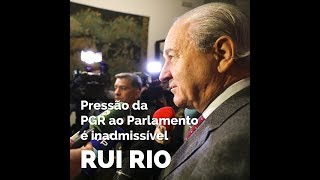 Pressão da PGR ao Parlamento é inadmissível