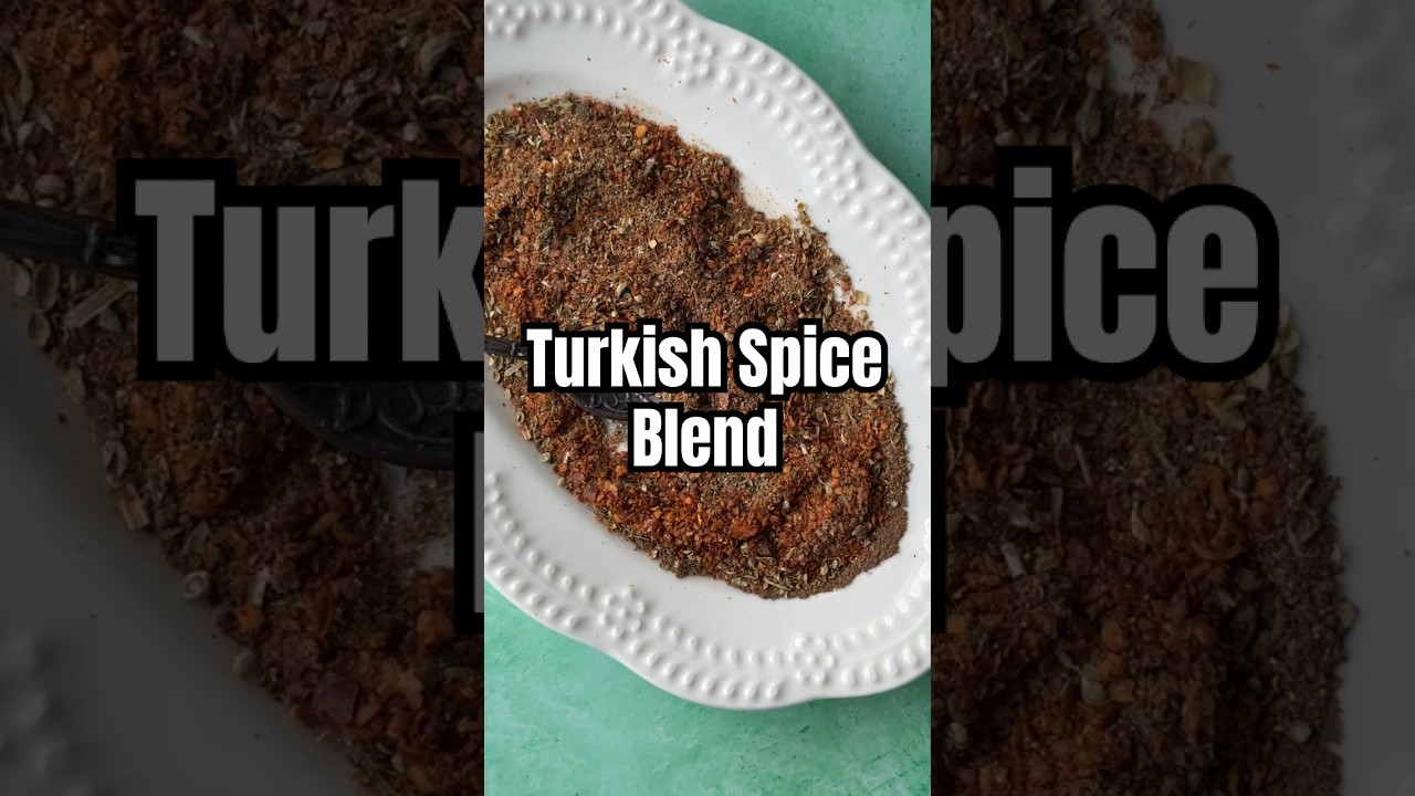 How to Make Turkish Spice Blend