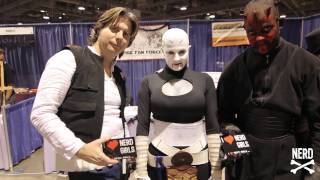 LBCC Long Beach Comic Con 2011 LeeAnna Vamp & Linda Le Vampy Bit Me - I Love Nerd Girls