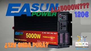 : Inversor CHINO onda pura Easun 5000W ?Verdad verdadera?- REVIEW DIY ElectroCamper