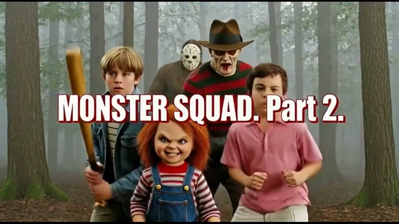 THE MONSTER SQUAD 2 - ALTERNATE UNIVERSE AI TRAILERS