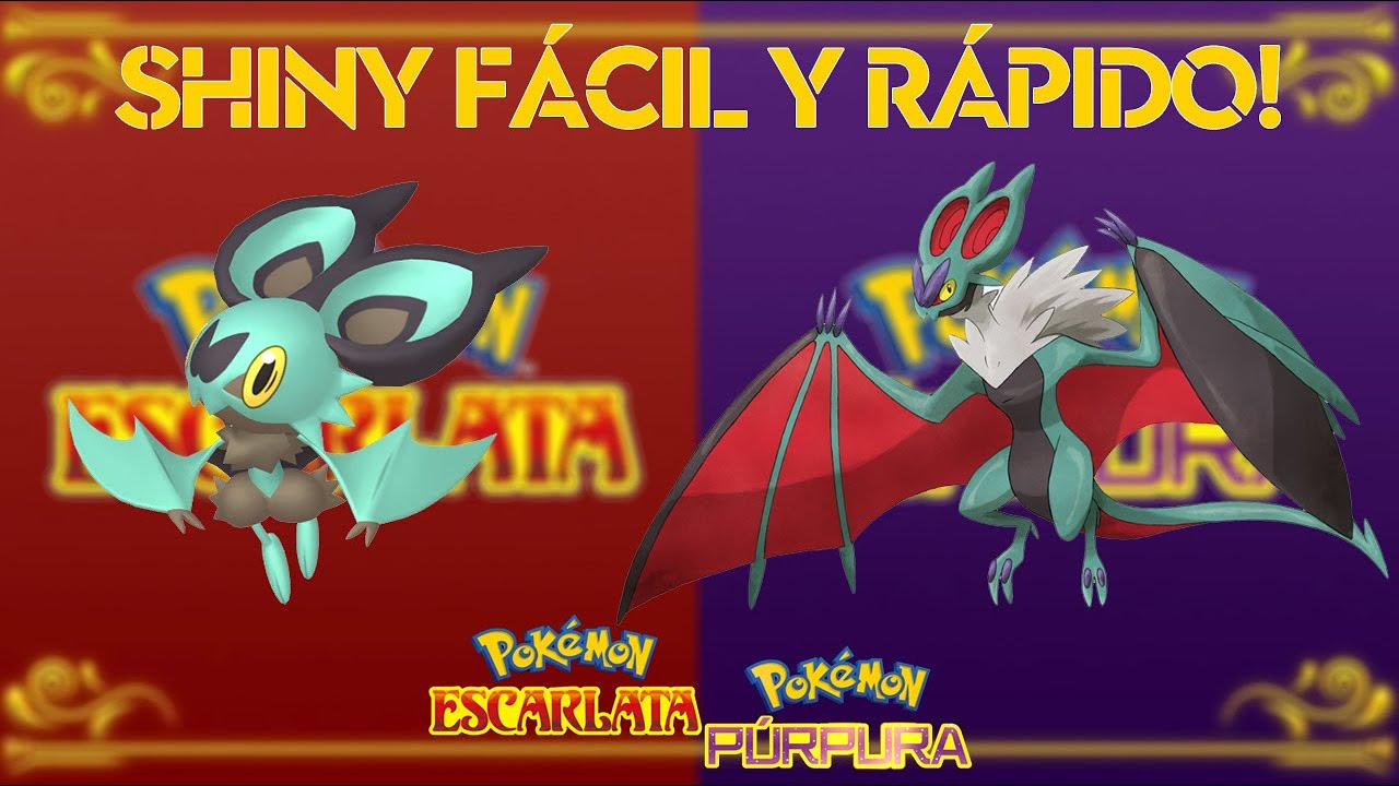 TIP para CONSEGUIR NOIBAT/NOIVERN SHINY FÁCIL Y RÁPIDO en POKÉMON ESCARLATA  Y PÚRPURA 