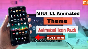 Best Icon Animation Theme For MIUI 11 | Icon Animation Best Fully Support Theme