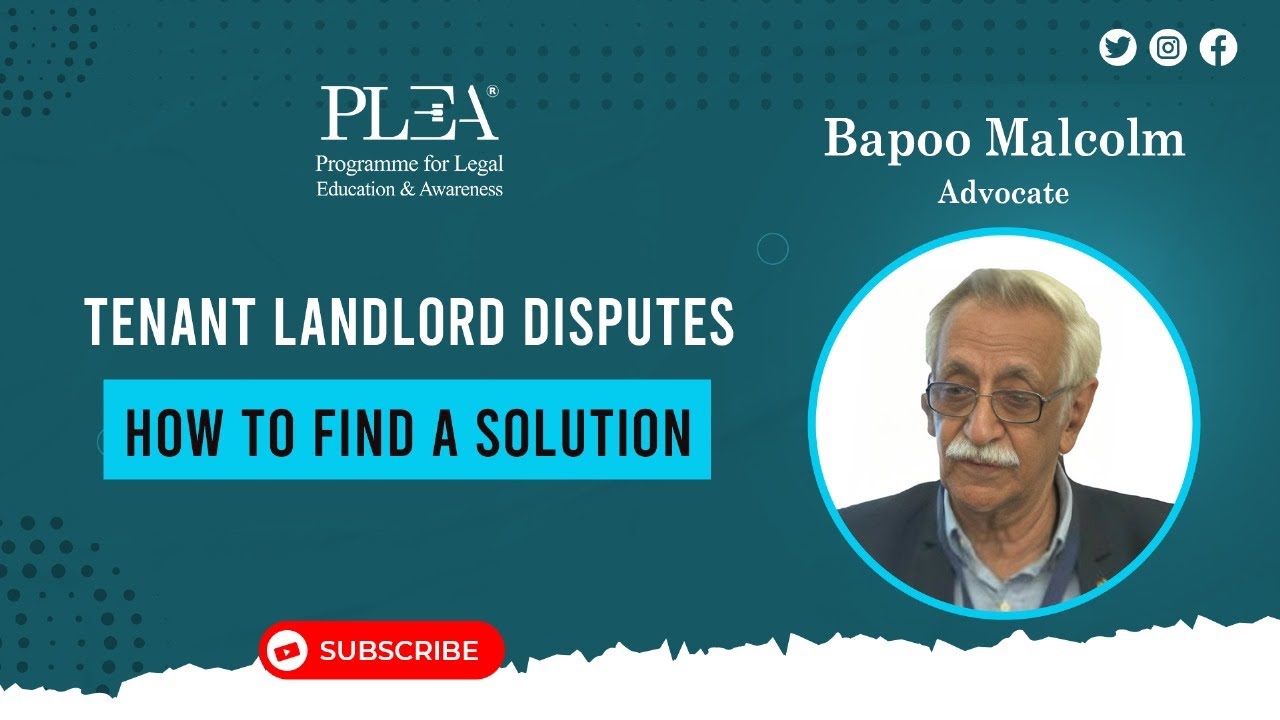 Tenant Landlord Disputes How to Find a Solution by Bapoo Malcolm