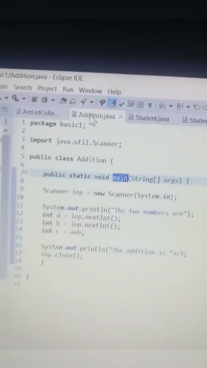 #java#addition #basic#programing - YouTube