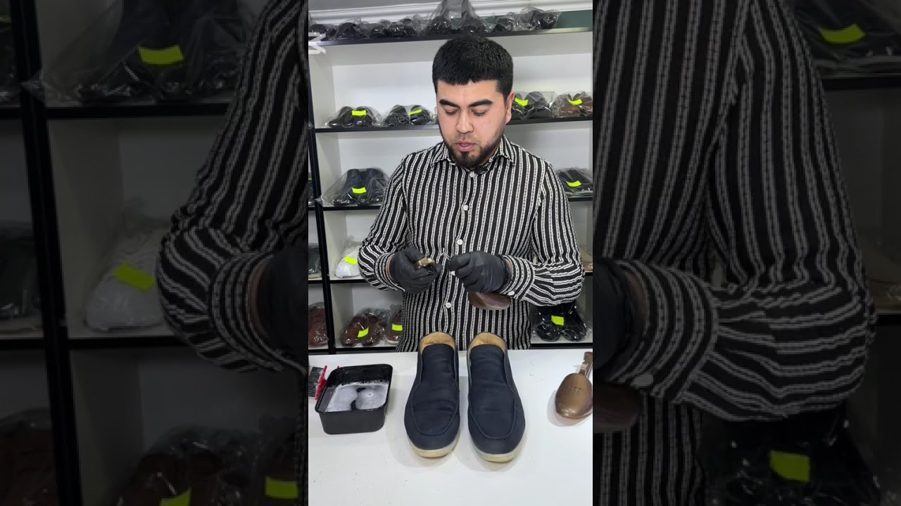 Uy sharoyitida zamish oyoq kiyimini tozalash (химчистка обуви в домашних услугах) 