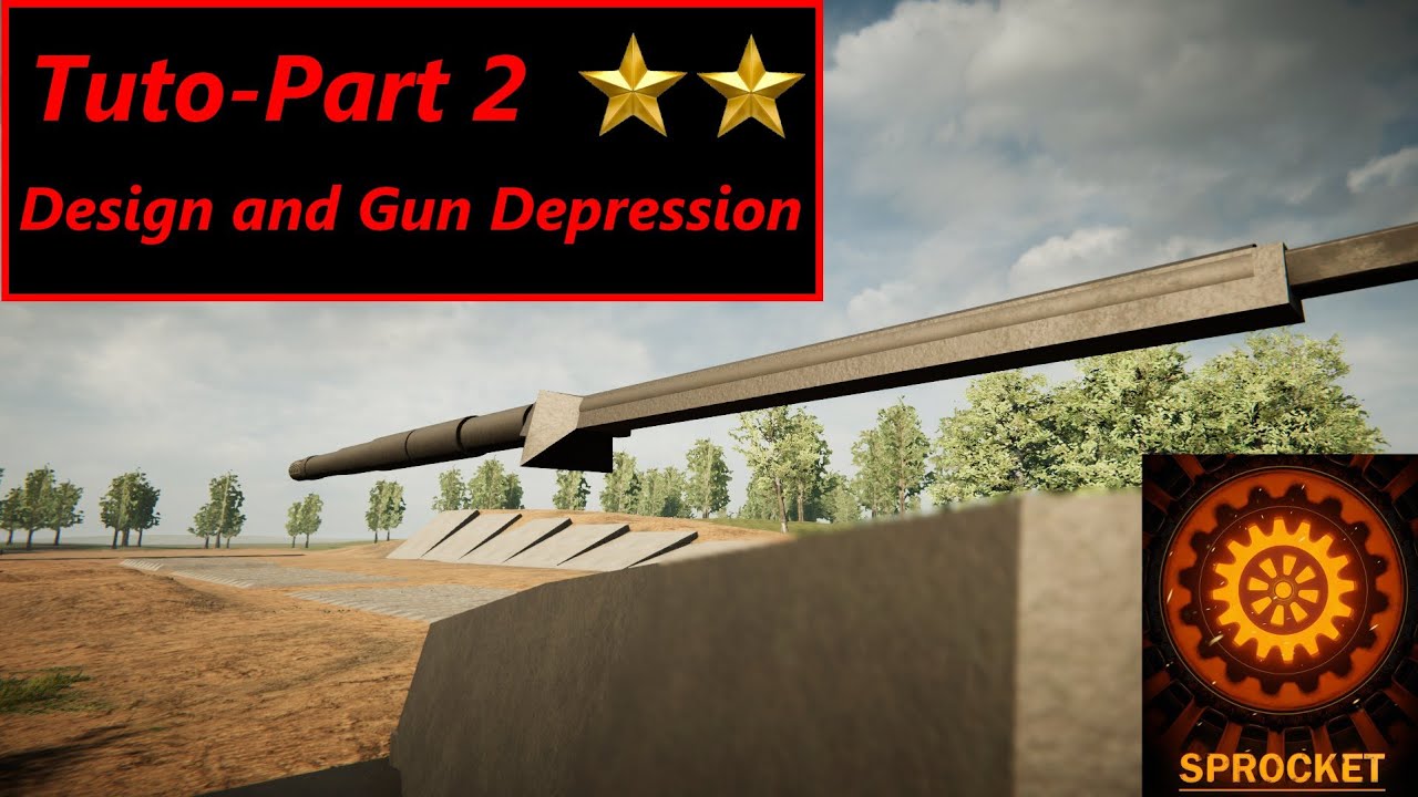 Sprocket Tutorial Part 2 Designing and Gun Depression YouTube